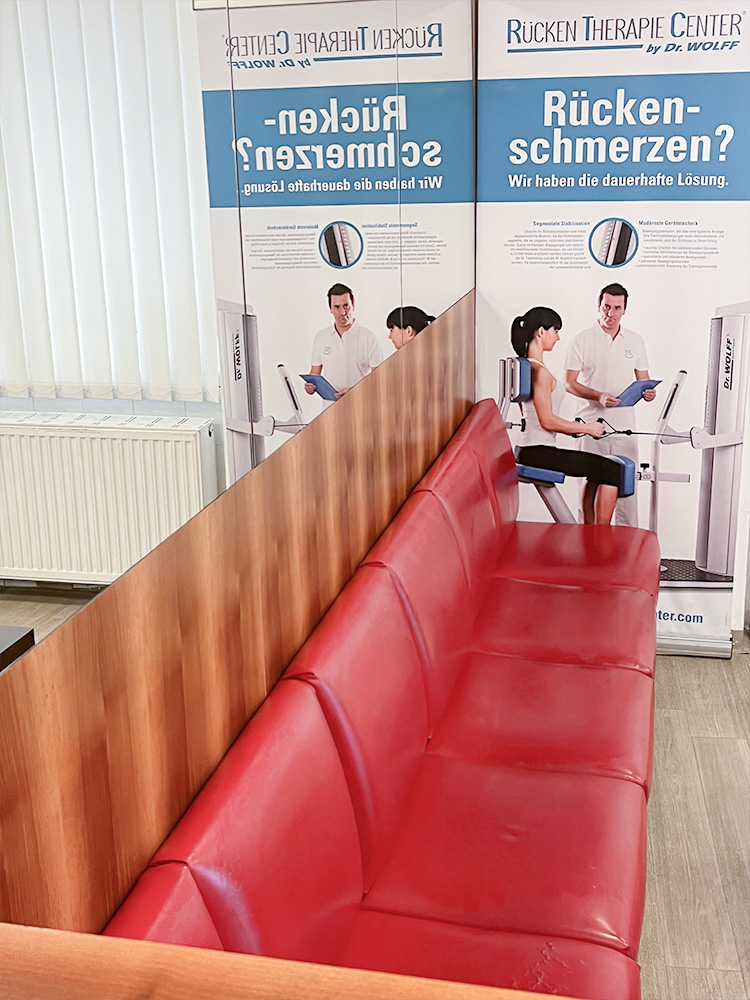 Warteraum im Ortho-Zentrum 1010 Wien